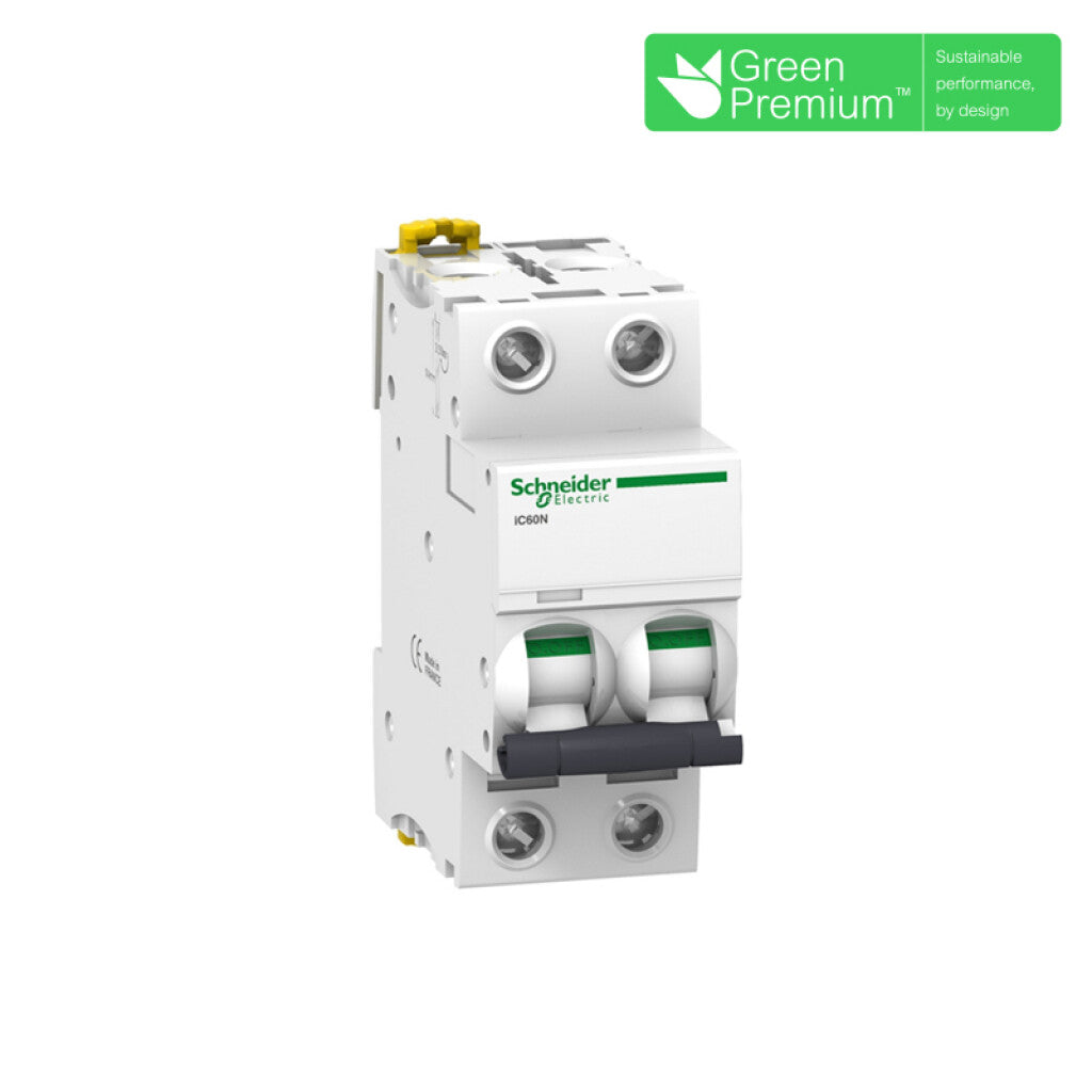 Llave térmica DIN iC60N curva D 2P 40A 6kA/10kA - MG2385