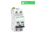 Llave térmica DIN iC60N curva D 2P 50A 6kA/10kA - MG2386