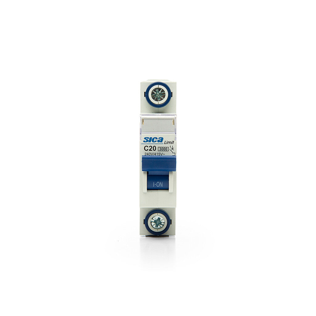 Llave térmica din Sicalimit 1P 20A 3kA - SK2120