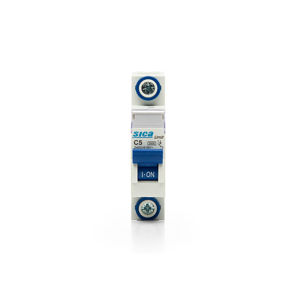 Llave térmica din Sicalimit 1P 5A 3kA - SK2105