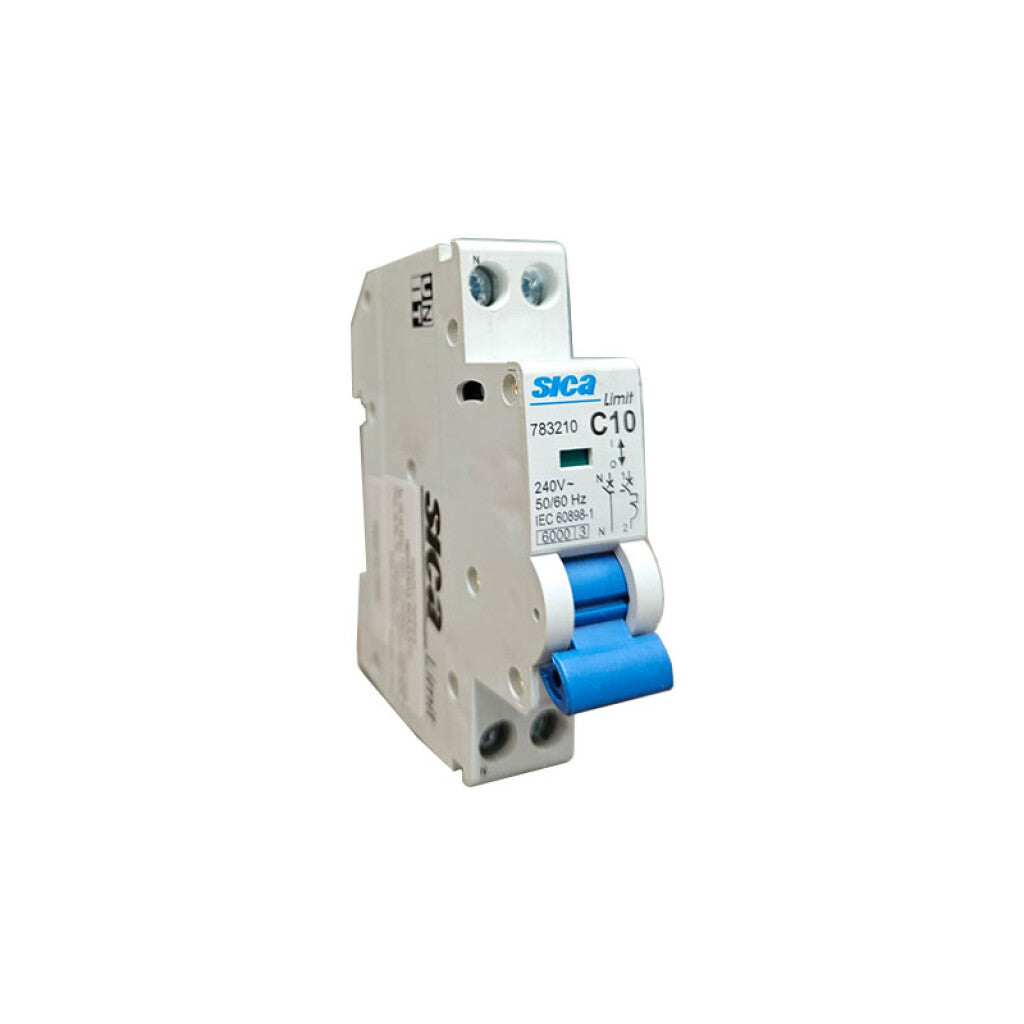 Llave térmica din sicalimit 1P+N 10A 6kA - SK2180N