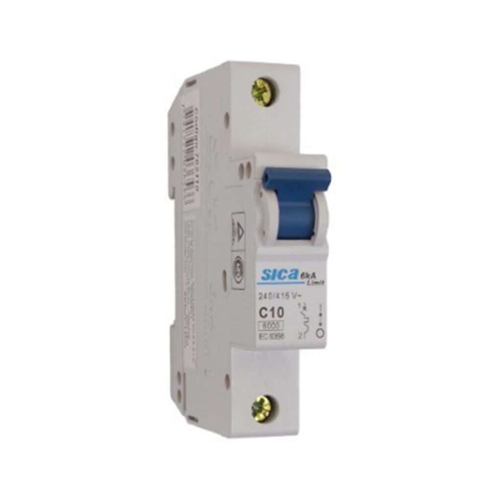 Llave térmica din Superlimit 1P 10A 6kA - SK2110X