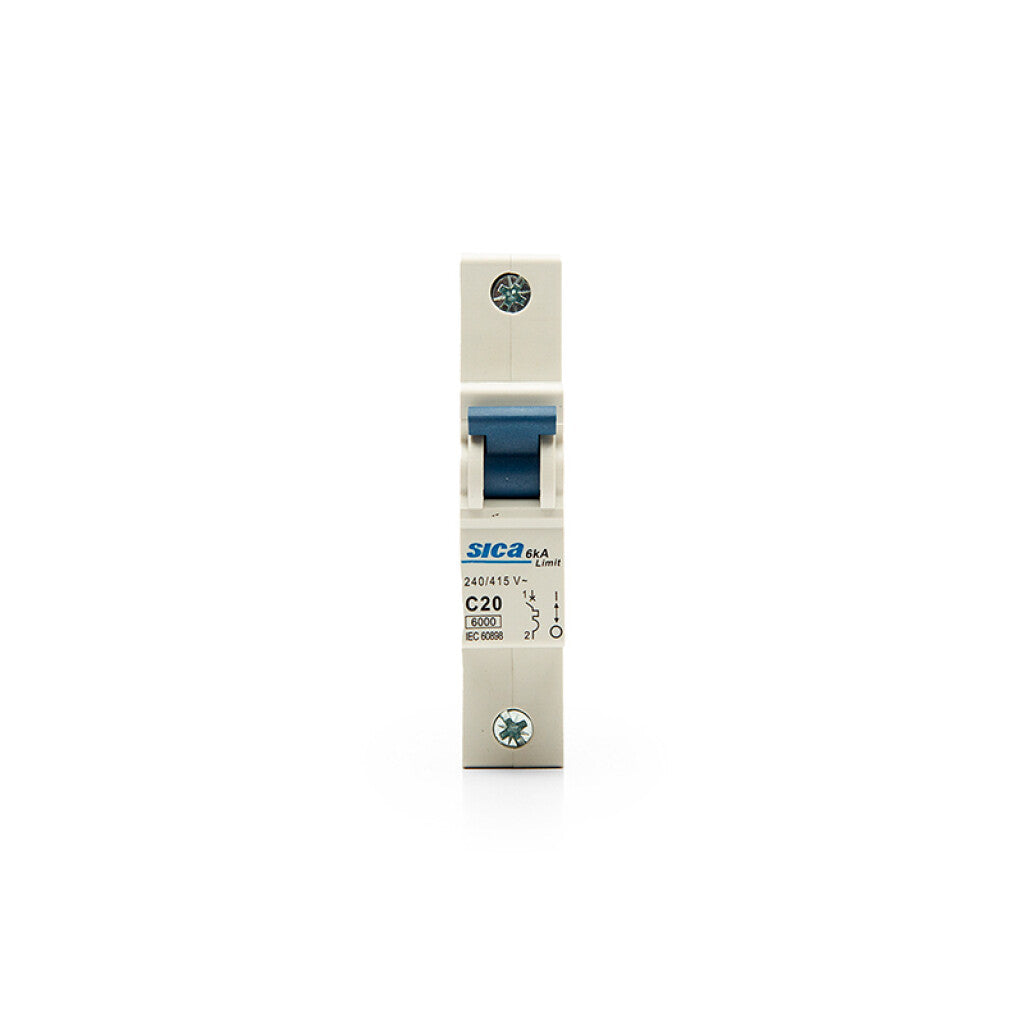 Llave térmica din Superlimit 1P 20A 6kA - SK2120X