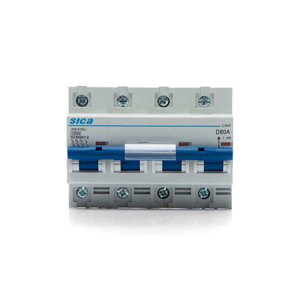 Llave térmica din Superlimit 4P 80A 10kA - SK2480