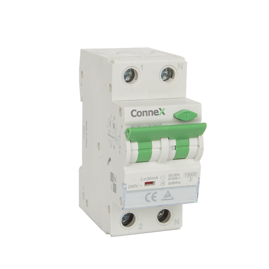 Llave térmico-dif. combinado 2P 25A 30mA 10kA - CN1625