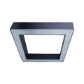 Lum. cuad. LEHMAN 56 negro 1200x1200mm 144W 3000K - MN1620