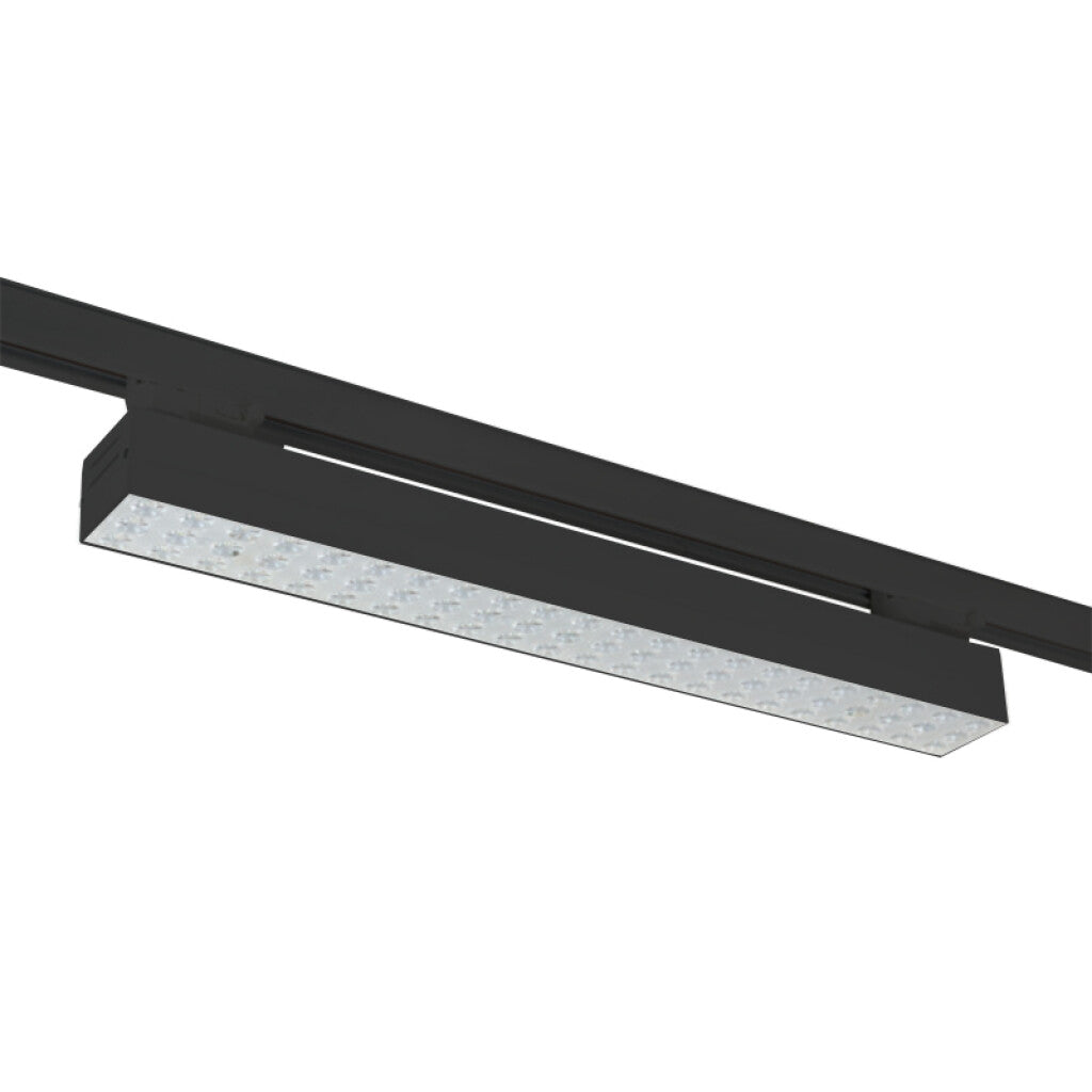 Lum LED lineal p/riel SEKO negro 46W 3000K 90° - MN1042