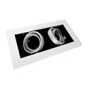 Luminaria de embutir cielorraso rectangular móvil - NV0704