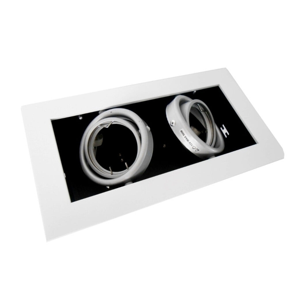 Luminaria de embutir cielorraso rectangular móvil - NV0704