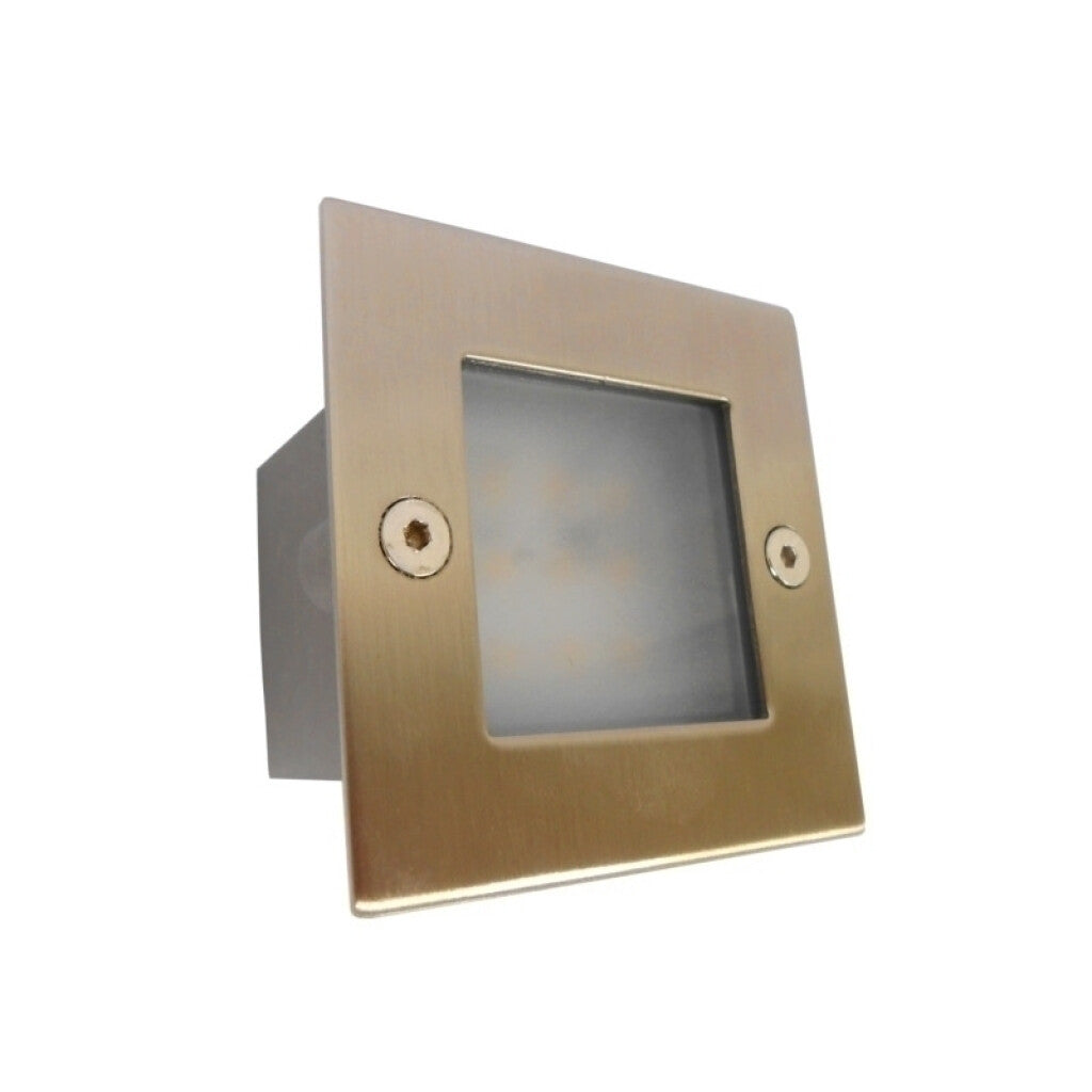 Luminaria de embutir cuadrada de pared neutra IP44 - WA0716