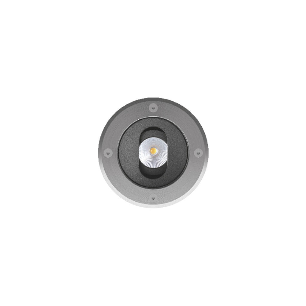 Luminaria de embutir de piso 50W IP67 Ø128mm - AO0010