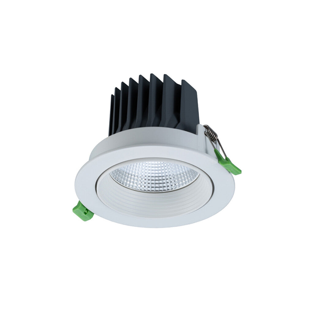 Luminaria de embutir LED blanca 9W neutra 36° Ø9cm - NV0447
