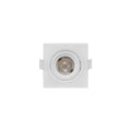 Luminaria de embutir LED cuadrada 5W cálida 8,8Cm - IX2063X