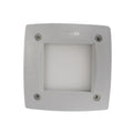 Luminaria de embutir LED cuadrada gris IP66 115mm - FL0325