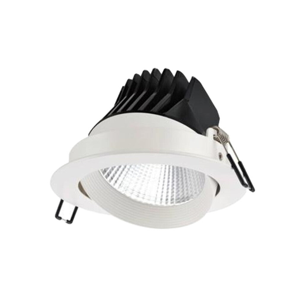 Luminaria de embutir LED integrado móvil 12W Ø11cm - NV0444