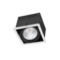 Luminaria de embutir LED móvil negra cálida 20W - NV0724