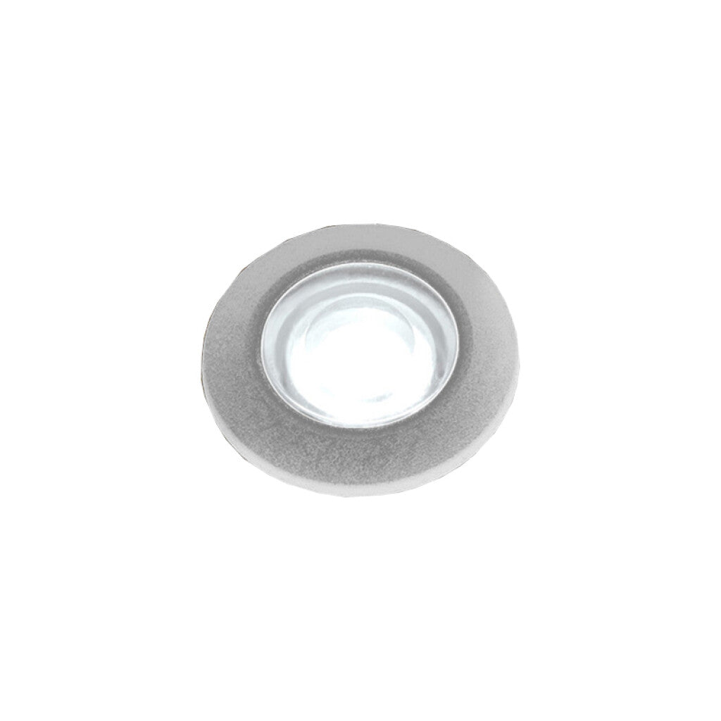 Luminaria de embutir LED piso blanca IP67 Ø50mm - FL0944