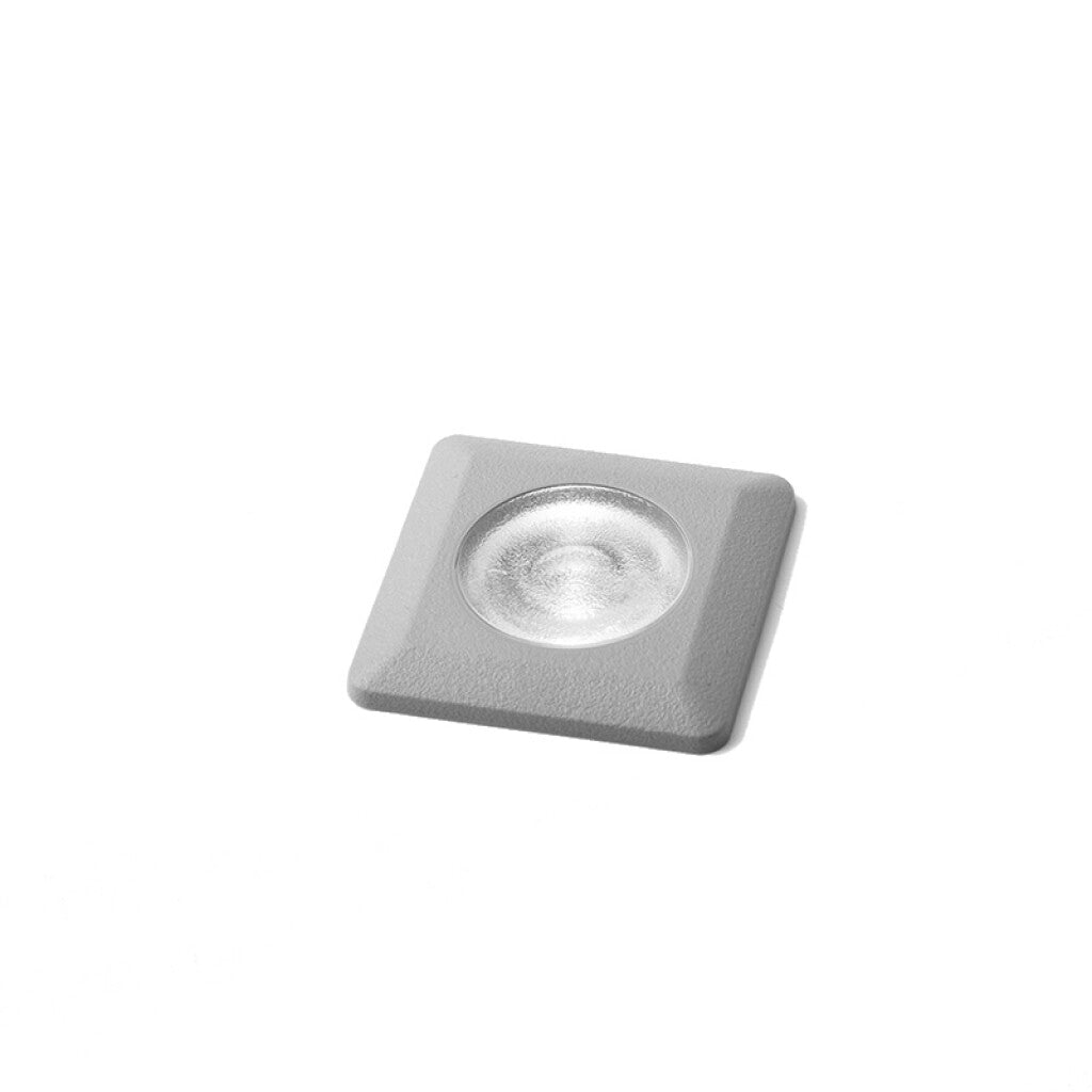 Luminaria de embutir LED piso gris IP67 50x50mm - FL0946
