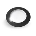 Luminaria de embutir LED piso negra IP67 Ø160mm - FL0220