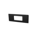 Luminaria de embutir LED rectangular negra IP55 - FL0920