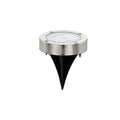 Luminaria de embutir LED solar acero fría Ø85mm - EG3802