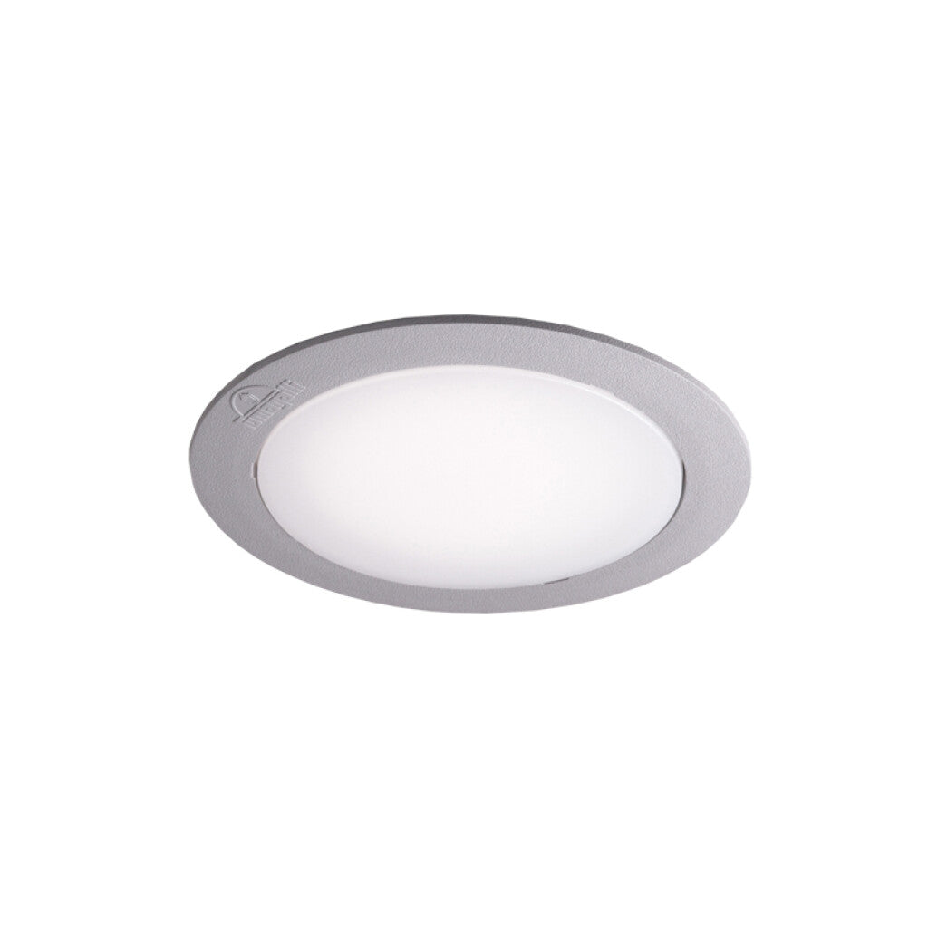 Luminaria de embutir LED techo gris IP67 Ø160mm - FL0978