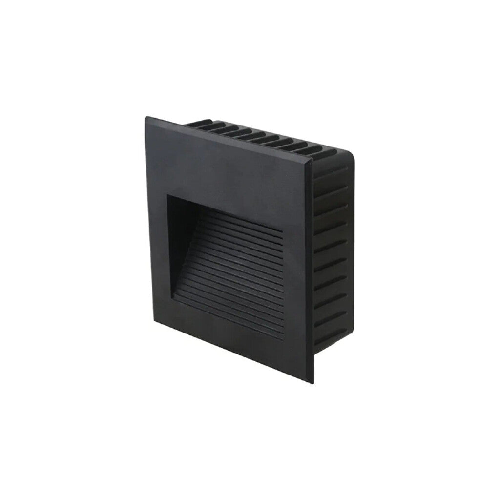 Luminaria de embutir pared LED cálida IP65 16x16cm - IX4428