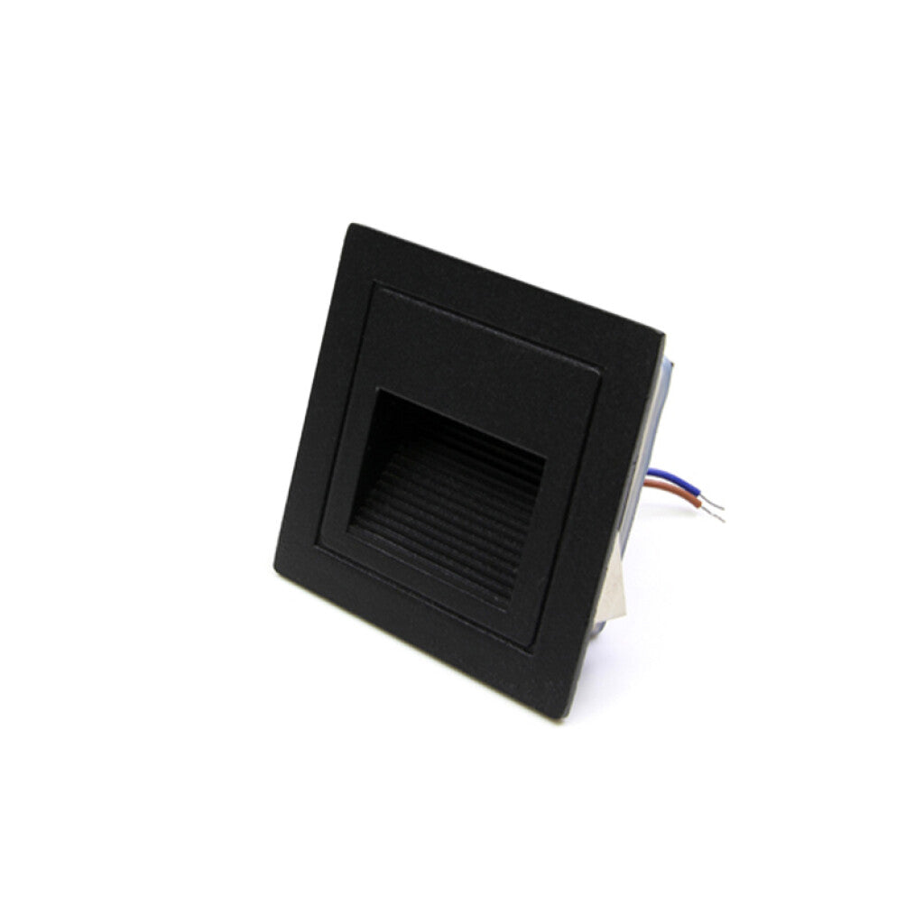 Luminaria de embutir pared LED cálida IP65 84x84mm - IX4421