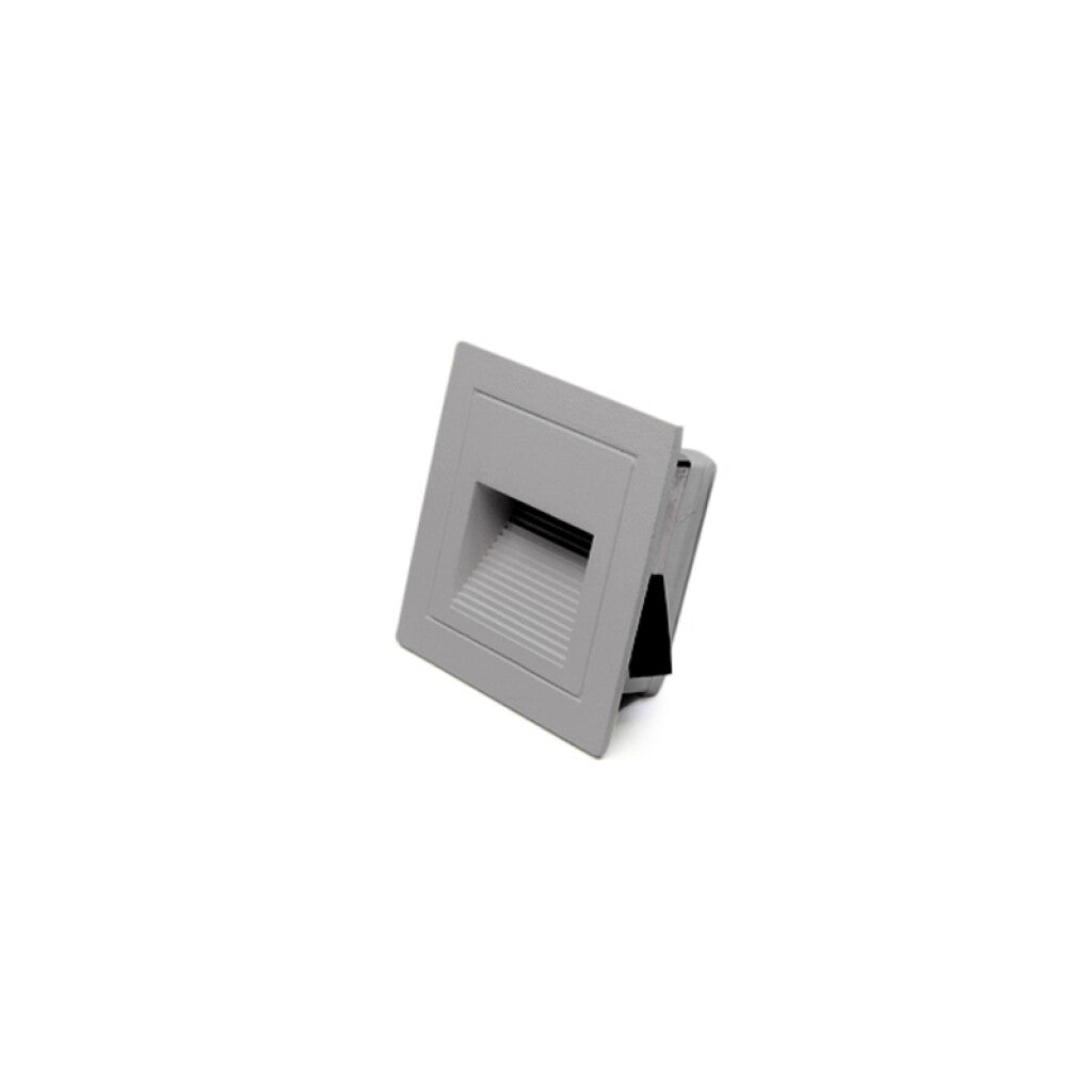 Luminaria de embutir pared LED cálida IP65 84x84mm - IX4422