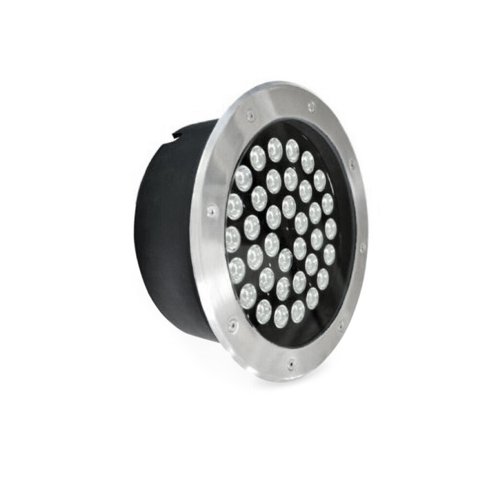 Luminaria de embutir piso LED cálida IP65 Ø300x95 - IX4406