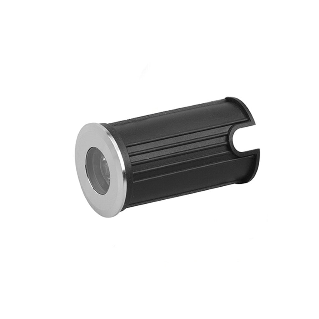 Luminaria de embutir piso LED cálida IP65 Ø42x80mm - IX4400