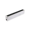 Luminaria de embutir piso lineal LED RGB 24V IP67 - TP0502