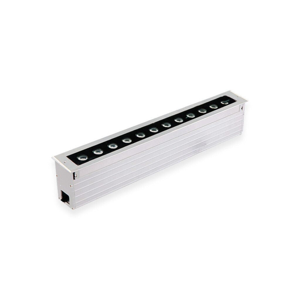 Luminaria de embutir piso lineal LED RGB 24V IP67 - TP0502