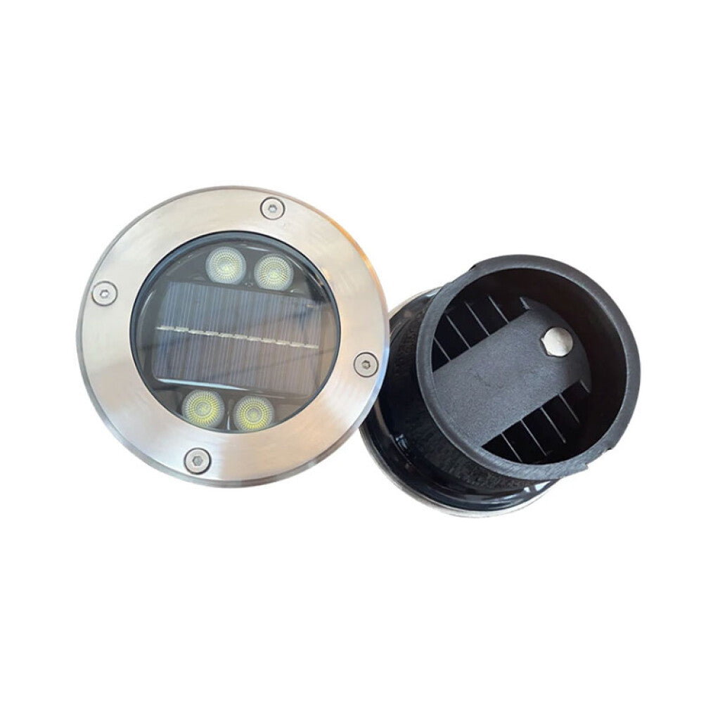 Luminaria de embutir piso solar cálida IP65 Ø120 - IX4900
