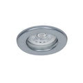 Luminaria de embutir redonda fija cielorraso Ø8cm - JU0126