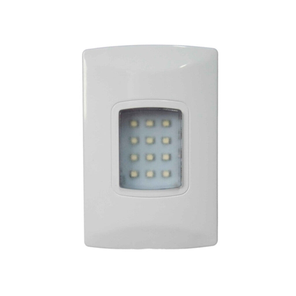Luminaria de emergencia LED plaqueta blanca 100Lm - SG0002