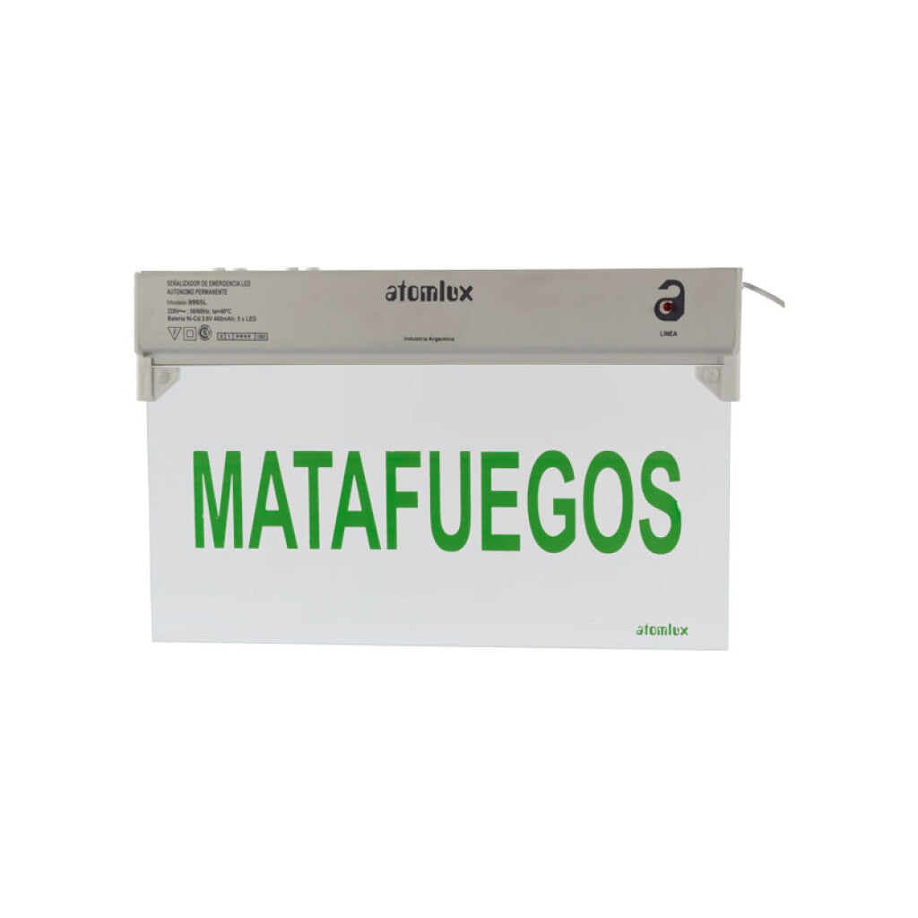Luminaria de emergencia permanente "MATAFUEGOS" - AH9928