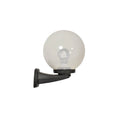 Luminaria de pared globo Ø250 c/brazo IP55 p/E27 - FL0713
