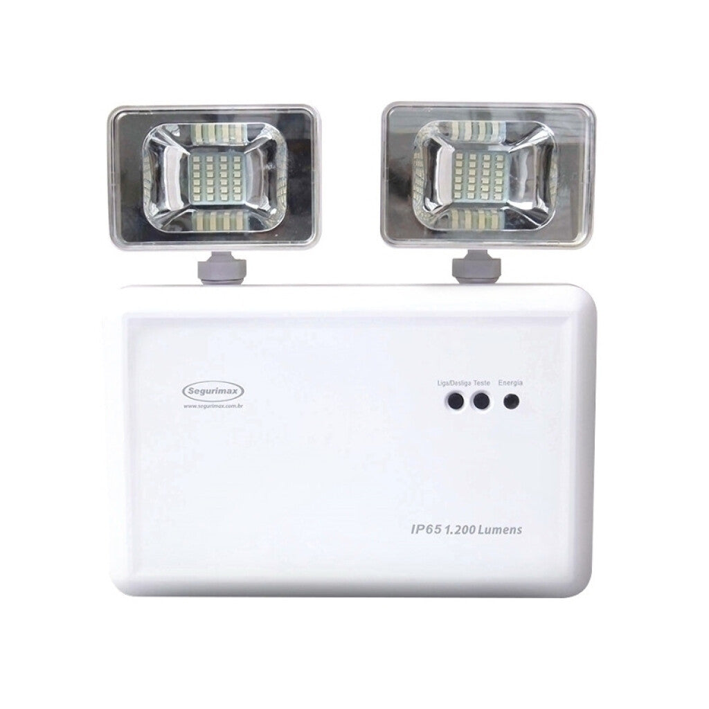 Luminaria emergencia c/2 faroles, 1200Lm - SG0028