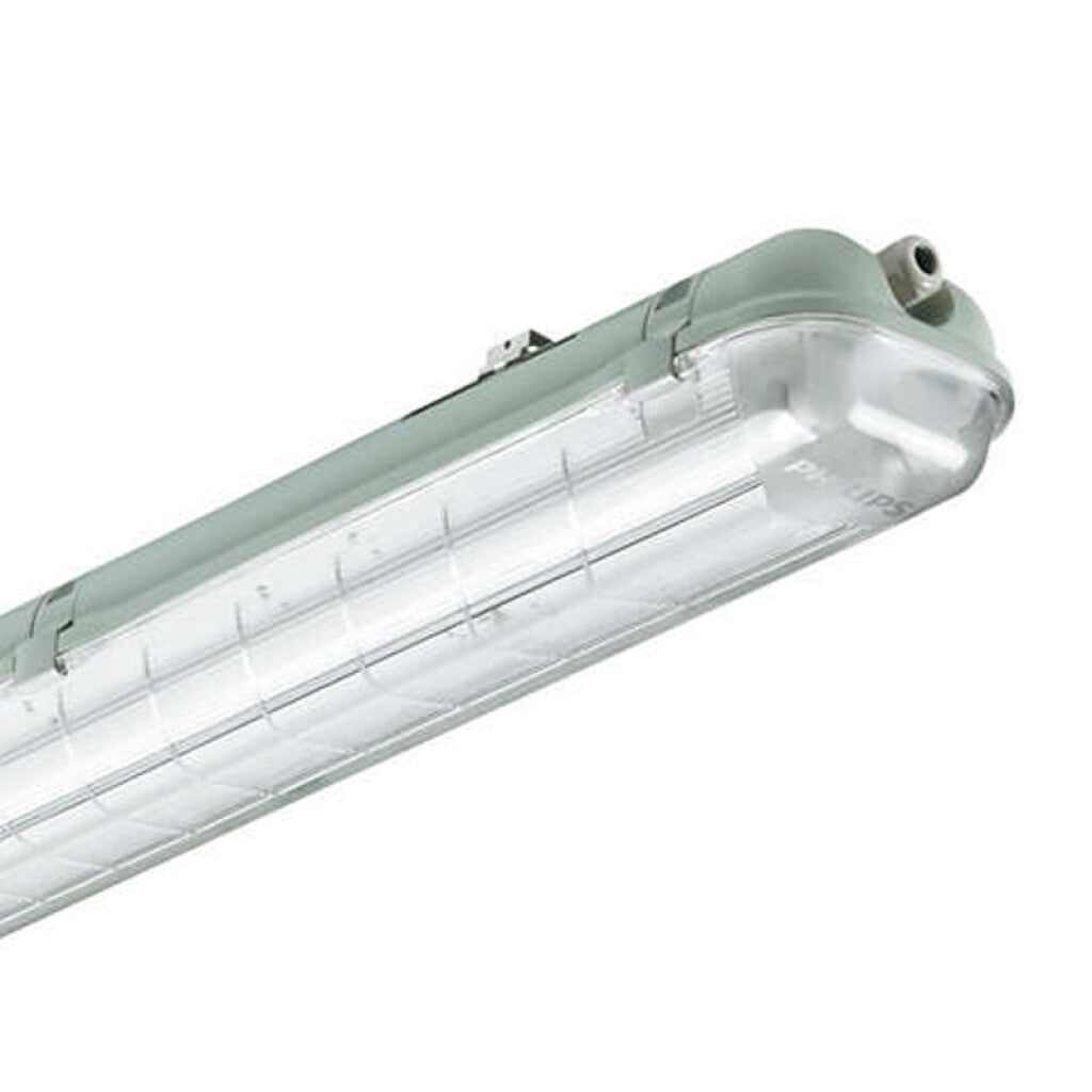 Luminaria estanca modelo ACQUA con equipo, para dos tubos TLD/36W - PH9038