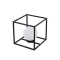 Luminaria LED Solar con globo y cubo metal Z-SOLAR - EG3834