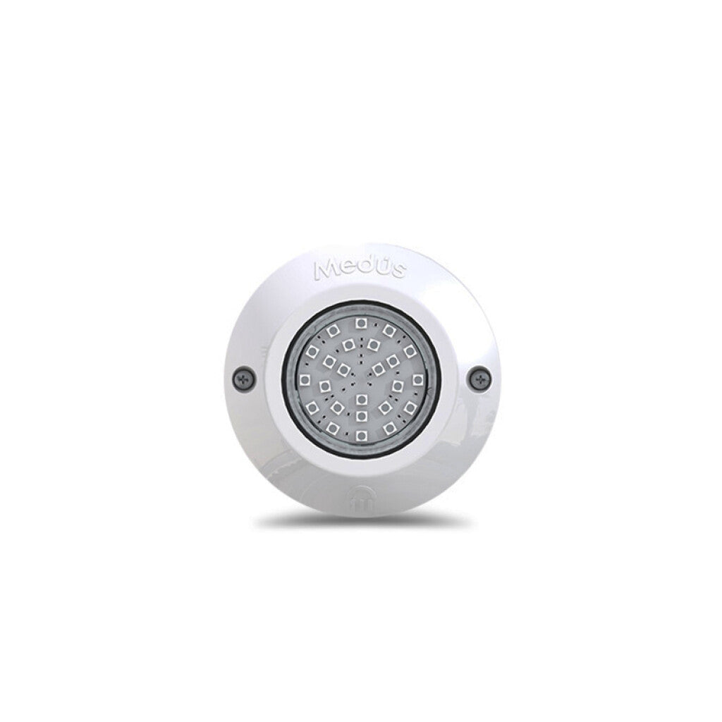 Luminaria piscina adosar 9W 12Vcc RGB ø14,4cm - MD0006