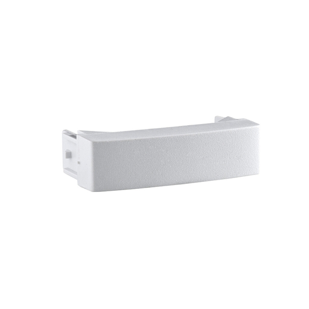 Medio módulo ciego blanco (2 un) en blister - RO2510X