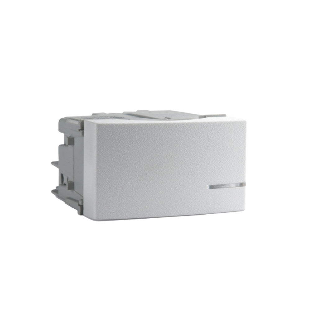 Mód. bipolar blanco 16A 250V en blister - RO1018X