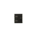 Mód. cargador p/ 2 USB-A 2.1A gris - Atenea Plus - M48520