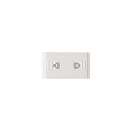 Mód. llave p/persiana 250V Duomo blanco - C57920