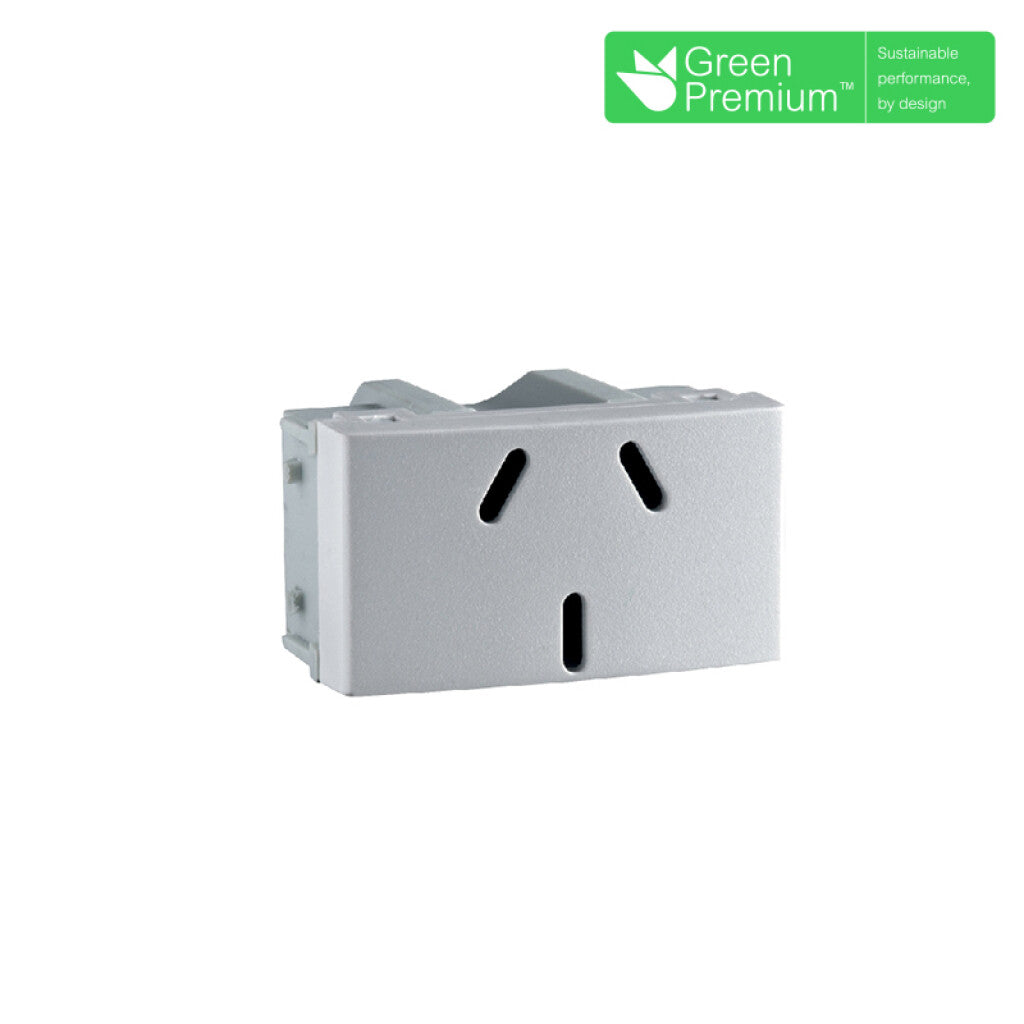 Mód. t/cte. standard c/t. (1M) 10A 250V blanco - RO1824