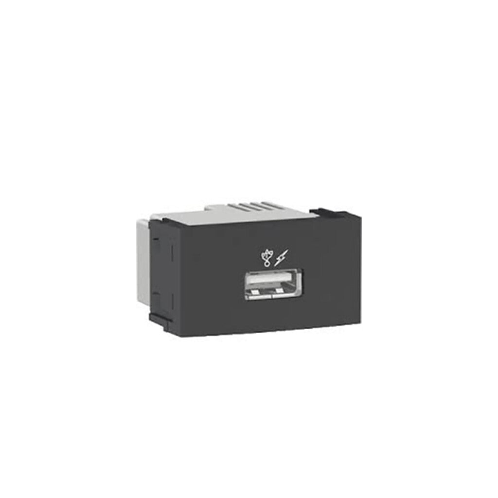 Mód. toma c/1 puerto USB 2.0 blanco - RO2054