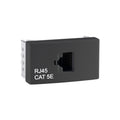Mód. toma computación RJ45 cat. 5E gris - RO2020