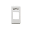 Módulo adaptador calado RJ45 blanco - GC0270